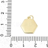 Brass Enamel Charms KK-G522-11G-3