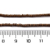 Electroplated Non-magnetic Hematite Beads Strands G-P571-A01-01C-4