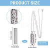 1Pc 304 Stainless Steel Tree of Life Hollow Column Pendant Pet Urn Ashes Necklaces NJEW-CA0001-28P-2