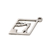 Non-Tarnish 304 Stainless Steel Pendants LS-STAS-S123-01P-02-2