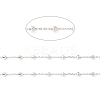 Rhodium Plated 925 Sterling Silver Satellite Chains STER-F052-11P-2