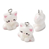 Opaque Resin Pendants X-RESI-Z036-02P-2