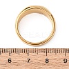 304 Stainless Steel Wide Band Finger Rings RJEW-F201-03G-01-3