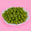 Round Silicone Focal Beads SI-JX0046A-23-3