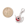 Kettle Alloy Pendant Decorations HJEW-JM03384-3