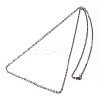 304 Stainless Steel Cable Chains Necklaces NJEW-O058-13P-2