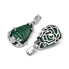 Natural & Synthetic Gemstone Pendants G-P393-P-3