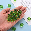 Transparent Acrylic Pendants TACR-T024-05B-925-5