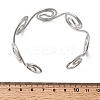 304 Stainless Steel Cuff Bangles for Women LS-BJEW-Z150-01P-01-5