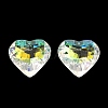 Electroplate Glass Charms X-EGLA-M028-01B-1
