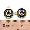Golden Plated Alloy Charms ENAM-S118-02C-3