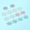 14Pcs 5 Colors AB Color Transparent Acrylic Chandelier Component Links TACR-FS0001-55-9