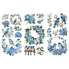 3 Sheets 3 Styles PVC Waterproof Decorative Stickers DIY-WH0404-094-1