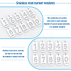 10Pcs 10 Style 201 Stainless Steel Pendants STAS-UN0026-25-4