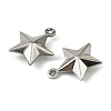 304 Stainless Steel Charms. Star Charm X-STAS-A190-05P-2