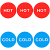8Pcs 2 Colors Acrylic Public Signs AJEW-CP0007-38B-1