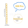 200 Strands Iron Chain Extender CH-UN0001-01G-3
