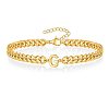 Letter 304 Stainless Steel Link Bracelets FS-WG7830E-06-1