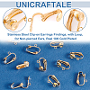 Unicraftale 30Pcs 304 Stainless Steel Clip-on Earrings Findings STAS-UN0051-63-5