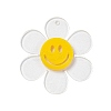 Transparent Acrylic Big Pendants OACR-P012-A06-1