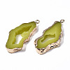 Druzy Resin Pendants LS-RESI-R428-018A-3