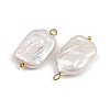 Natural Freshwater Pearl Keshi Pearl Pendants STAS-D378-07B-G-2