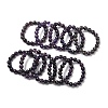 Natural Amethyst Stretch Bracelets X-B073-2-2