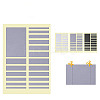 EVA Plastic Ring Size Adjustment Stickers Set FIND-PW0021-17B-1