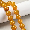 Natural Multi-Color Agate Beads Strands G-A261-B18-14mm-1