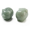 Natural Green Aventurine Carved Figurines DJEW-L023-C02-1