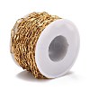 PVD Vacuum Plating 304 Stainless Steel Cable Chains CHS-D033-05G-02-4
