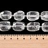 Natural Quartz Crystal Beads Strands G-Z147-E01-01-4