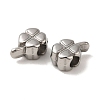 Non-Tarnish 304 Stainless Steel European Beads STAS-K285-21P-2