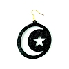 DIY Flat Round with Star & Moon Pendant Silicone Molds LS-DIY-I099-15-2