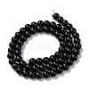 Natural Black Onyx Beads Strands X-G-Z024-01C-3