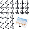 38Pcs Mini Iron Place Card Holders AJEW-CP0007-81B-1