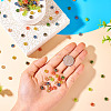 80G 8 Colors Acrylic Beads SACR-TA0001-19-6