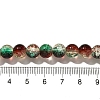 Christmas Theme Crackle Glass Beads Strands X1-CCG-C002-8mm-04-4