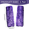 Elastic String with Plastic Glitter Oversleeve AJEW-WH20080-42C-2