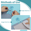 2 Sets 2 Styles Letter & Number Cloth Embroidery Sew on Cloth Patches PATC-FG0003-32-3