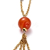 304 Stainless Steel Pendant Necklaces NJEW-H210-G-G-5