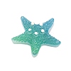 Gradient Color Opaque Resin Decoden Cabochons CRES-P036-01A-05-2