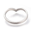 304 Stainless Steel Finger Rings RJEW-F110-06P-2