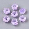 Flower Acrylic Bead Caps SACR-T017-49F-1