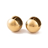 Round 304 Stainless Steel Hoop Earrings for Women EJEW-E311-06G-1