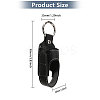 Asthma Inhaler Holder PU Leather Travel Handy Holder Keychain AJEW-WH0504-18-2