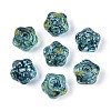 Picasso Transparent Glass Beads SEED-N012-03C-1