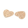 Rack Plating Brass Connector Charms KK-Q792-19LG-2