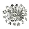 66Pcs 11 Styles Tibetan Style Alloy Pendants FIND-FS0002-22-3