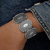 Alloy Beaded Stretch Bracelets for Women FS-WGED2CD-01-1